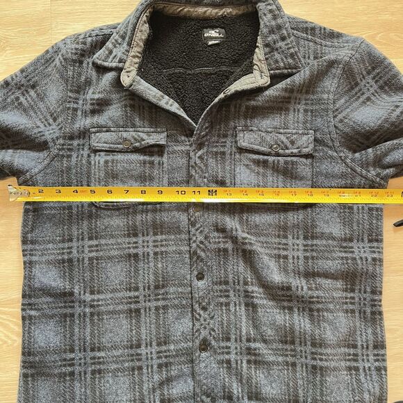 O'Neil Fleece Flannel Jacket Men's-Size XL - Picture 11 of 13